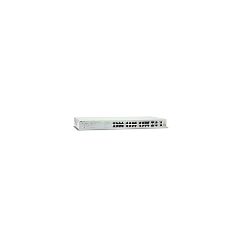 WebSmart Switch, 24 puertos PoE 10/100 Mbps  2 puertos 10/100/1000 Mbp