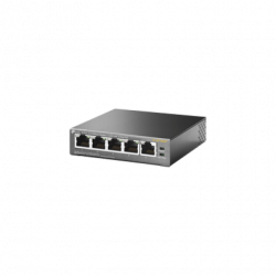 Switch PoE no Administrable de escritorio / 5 puertos 10/100 Mbps / 4