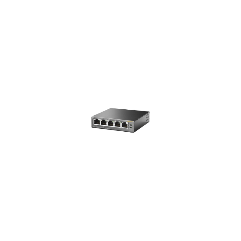Switch PoE no Administrable de escritorio / 5 puertos 10/100 Mbps / 4