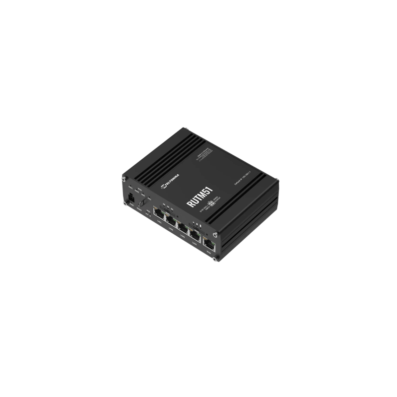 Router Industrial 5G LTE con 2 Ranuras SIM/ 5 Puertos Gigabit/ Wi-Fi c