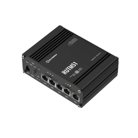 Router Industrial 5G LTE con 2 Ranuras SIM/ 5 Puertos Gigabit/ Wi-Fi c