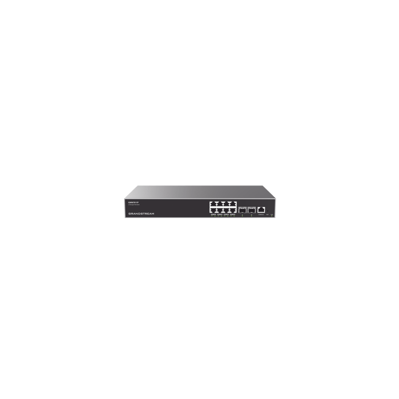 Switch Capa 3 PoE Administrable / 8 puertos 10/100/1000 Mbps  2 Puerto