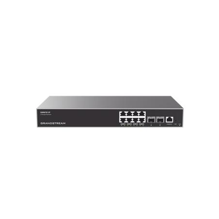 Switch Capa 3 PoE Administrable / 8 puertos 10/100/1000 Mbps  2 Puerto