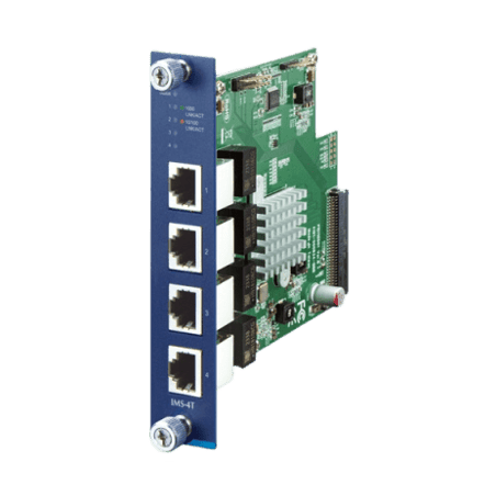 Modulo de 4 Puertos Ethernet 10/100/1000T Para Switch Modular IMS-6325