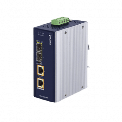 Convertidor de Medios Industrial de 2 Puertos SFP 100/1000X a 2 Puerto