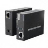 Kit Transmisor y Receptor PoE de Largo Alcance sobre UTP a 2 hilos has