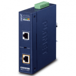 Inyector Industrial, Multi-Gigabit 802.3bt PoE / 95W / 2 Puertos RJ45
