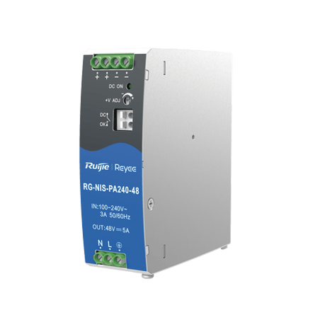 Fuente de Alimentación AC/DC 240W DIN-RAIL para Switch Industrial