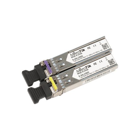 Par de modulos SFP, S-45LC80D and S-54LC80D (SM) (80km)
