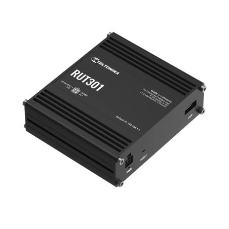 Router Industrial con 5 Puertos Ethernet / RutOS Seguro y Avanzado / F