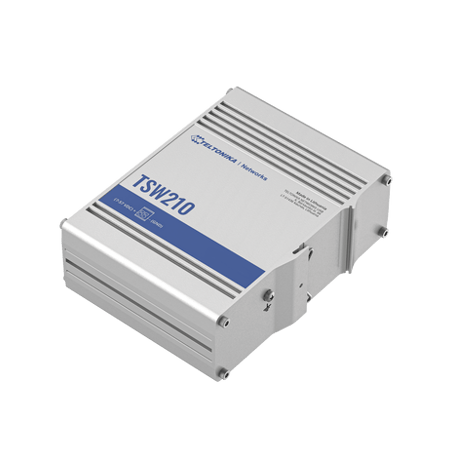 Switch Industrial No-Administrable 8 puertos Gigabit, 2 SFP 1G