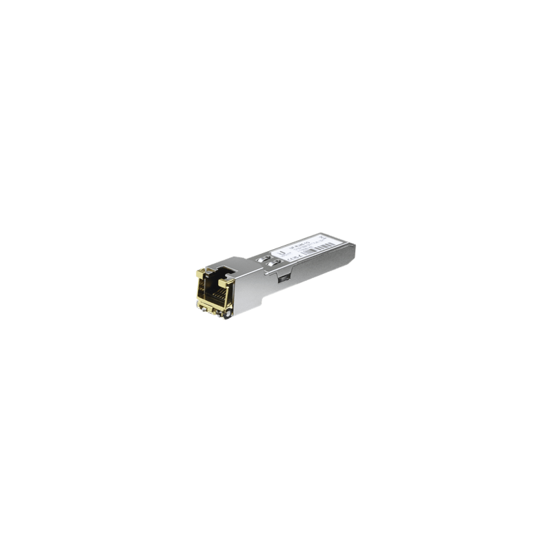 UFiber Módulo Ethernet RJ45 a SFP 1/10 Gbps, distancia hasta 100 m (1