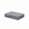 Switch PoE no Administrable, 8 Puertos 10/100/1000 Mbps con 4 Puertos