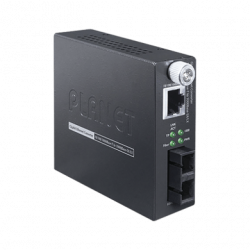 10/100/1000BASE-T a 1000BASE-SX/LX convertidor de medios inteligent (m