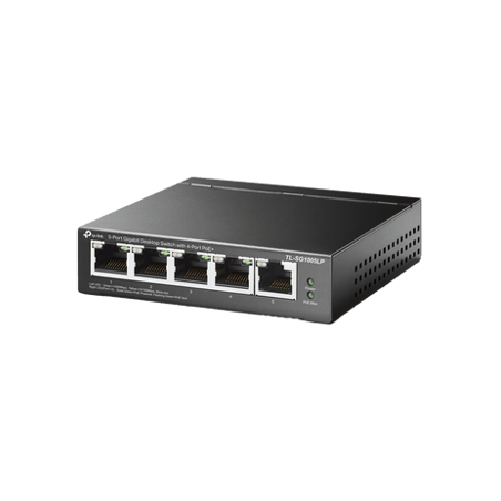 Switch Escritorio No Administrable de 5 puertos 100/100/1000 Mbps / Co
