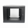 Gabinete de Pared 9U de 635 mm de Profundidad, Rack de 19 en Acero Ref