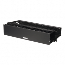 Organizador de Cables Horizontal PatchLink, Doble (Frontal y Posterior