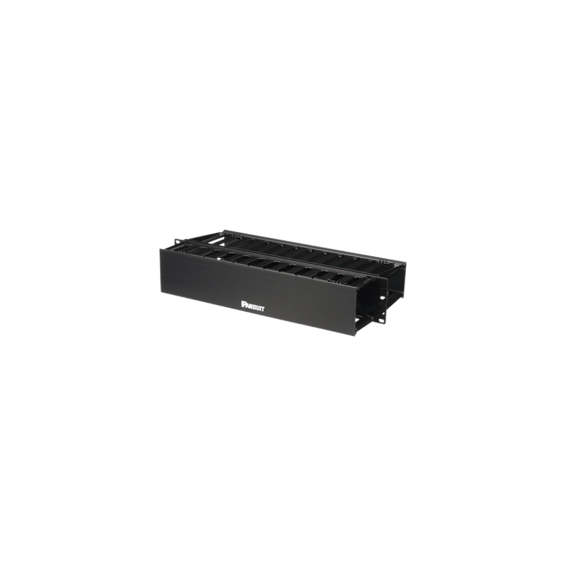 Organizador de Cables Horizontal PatchLink, Doble (Frontal y Posterior