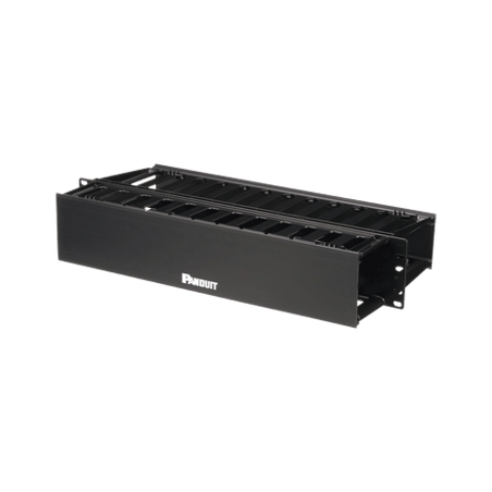 Organizador de Cables Horizontal PatchLink, Doble (Frontal y Posterior