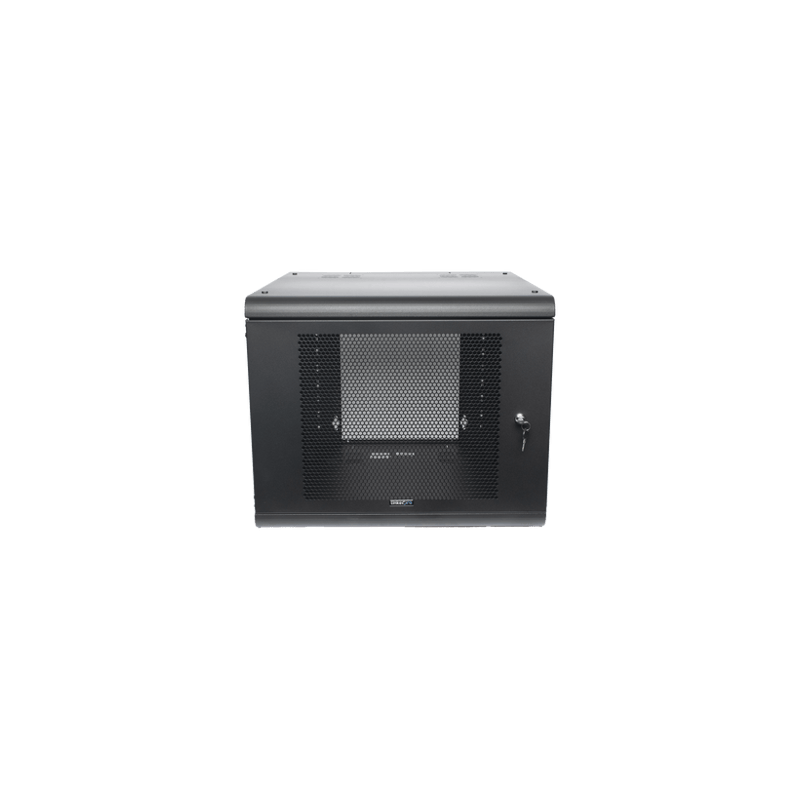 Gabinete de Pared con Puerta Perforada, 635mm de Profundidad, 9U Rack