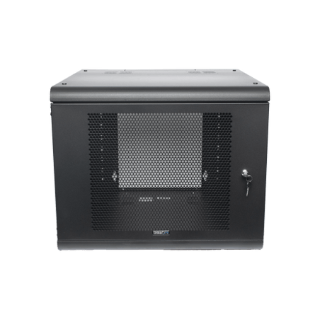 Gabinete de Pared con Puerta Perforada, 635mm de Profundidad, 9U Rack