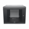 Gabinete de Pared con Puerta Perforada, 635mm de Profundidad, 9U Rack