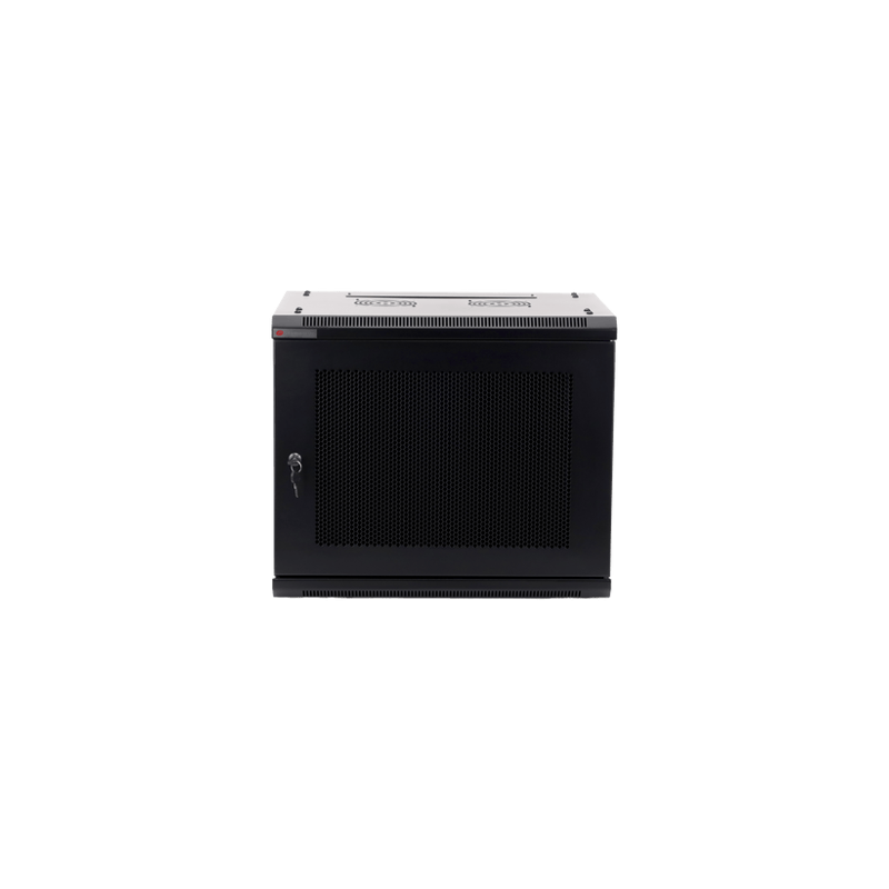 Gabinete PRECISION, Con Puerta Perforada, de 19in, 9UR, 450mm de Profu