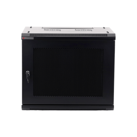 Gabinete PRECISION, Con Puerta Perforada, de 19in, 9UR, 450mm de Profu
