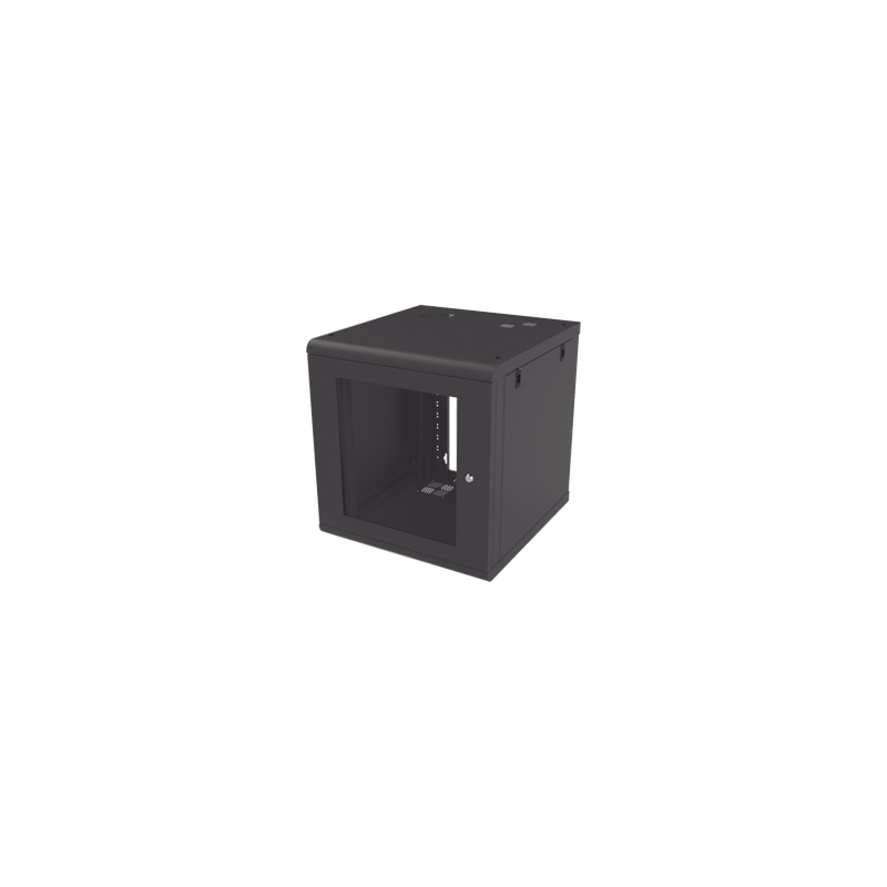 Gabinete de Pared 12U de 635 mm de Profundidad, Rack de 19 en Acero Re