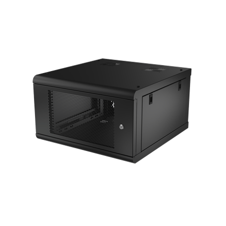 Gabinete de Pared con Puerta Perforada, 635mm de Profundidad, 6U Rack