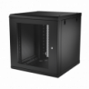 Gabinete de Pared 12U de 635 mm de Profundidad, Rack de 19 en Acero Re