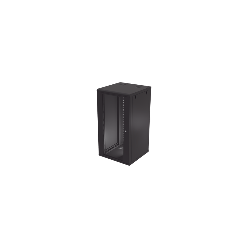 Gabinete de Pared 24U de 635 mm de Profundidad, Rack de 19 en Acero Re