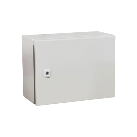 Gabinete de Acero IP66 Uso en Intemperie (400 x 300 x 300 mm) con Plac