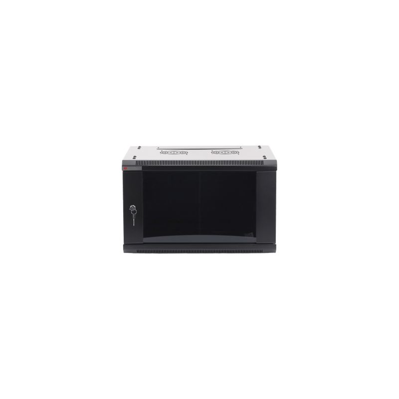 Gabinete PRECISION, Con Puerta de Cristal Templado, de 19in, 6UR, 450m