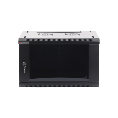 Gabinete PRECISION, Con Puerta de Cristal Templado, de 19in, 6UR, 450m