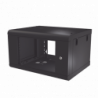 Gabinete de Pared de 6U con Puerta de Cristal Templado, 479.5 mm de Pr