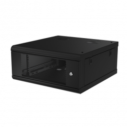 Gabinete de Pared con Puerta Perforada, 635mm de Profundidad, 4U Rack
