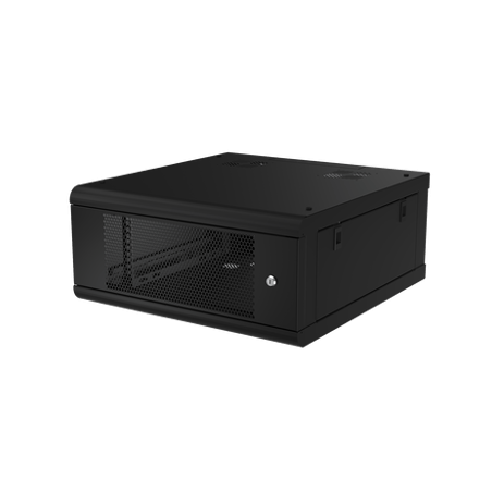 Gabinete de Pared con Puerta Perforada, 635mm de Profundidad, 4U Rack