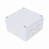 Caja de Conexiones Impermeable IP65, 7 Entradas, Dimensiones 100 x 100