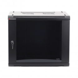 Gabinete PRECISION, Con Puerta de Cristal Templado, de 19in, 9UR, 450m