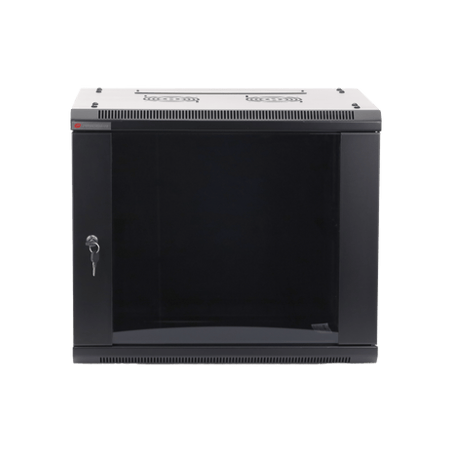 Gabinete PRECISION, Con Puerta de Cristal Templado, de 19in, 9UR, 450m