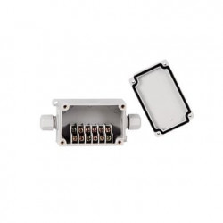 Caja de Conexión Exterior con Conexión Lateral para 6 Líneas (doble to