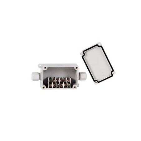 Caja de Conexión Exterior con Conexión Lateral para 6 Líneas (doble to
