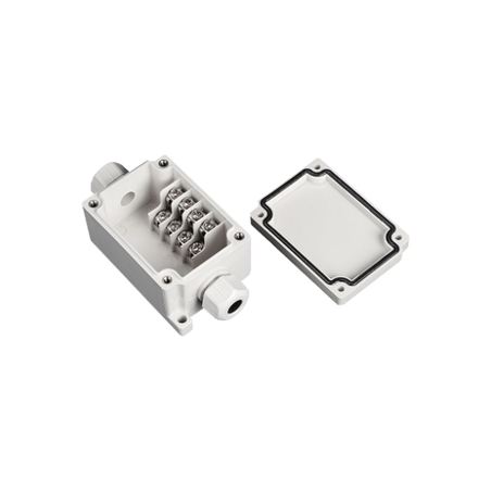 Caja de Conexión Exterior con Conexión Lateral para 4 Líneas (doble to