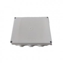 Caja de Conexiones Impermeable IP65, 10 Entradas, Dimensiones 200 x 15