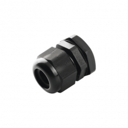 Conector Plástico Negro Tipo Glándula para Cable de 3.5 a 6 mm de Diám