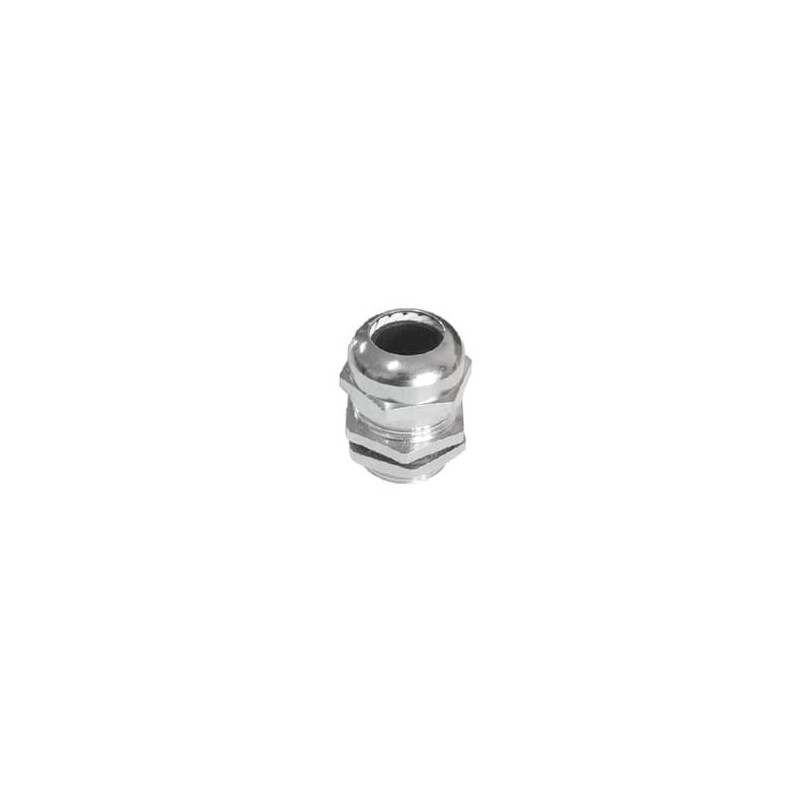 Conector Metálico Tipo Glándula para Cable de 13 a 18 mm de Diámetro.