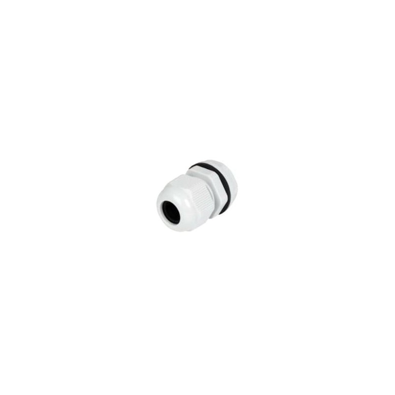 Conector Plástico Tipo Glándula para Cable de 13 a 18 mm de Diámetro.