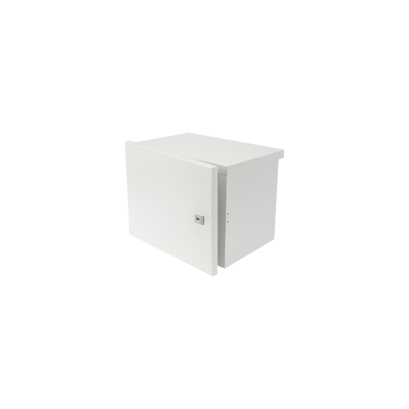 Gabinete para instalación de 2 Baterías PL4012, Fabricado en Lámina Ga