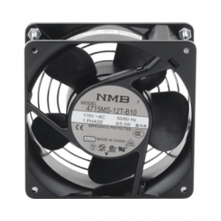 Ventilador Axial Compacto, de 4 Pulgadas, 49 CFM, 115 Vca, De Acero, C